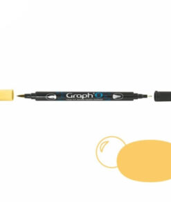 GRAPH'O Twin Tip Marker GO01220 Butter vandbaserede tusser