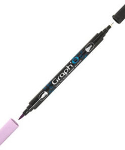 GRAPH'O Twin Tip Marker GO06130 Orchid vandbaserede tusser