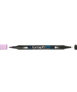 GRAPH'O Twin Tip Marker GO06130 Orchid vandbaserede tusser