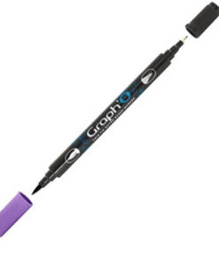 GRAPH'O Twin Tip Marker GO06175 Amethyst vandbaserede tusser