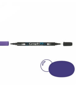 GRAPH'O Twin Tip Marker GO06180 Iris vandbaserede tusser