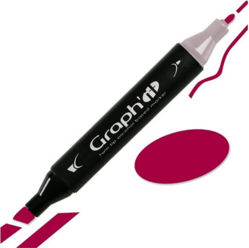 Graph'IT Twin Tip Marker GI05230 Passion Alkoholbaserede Penseltusser