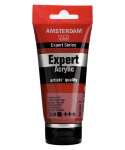 Rød brun Amsterdam Expert akrylmaling 75 ml Light Oxide Red