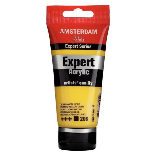 Gul Amsterdam Expert akrylmaling 75ml Cadmium Yellow Light