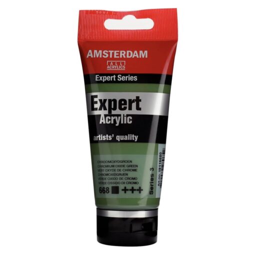 Grøn Amsterdam Expert akrylmaling 75 ml Chromium Oxide Green