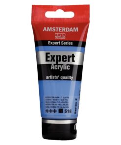 Blå Amsterdam Expert akrylmaling 75ml Cobalt Blue Light (Ultramine)