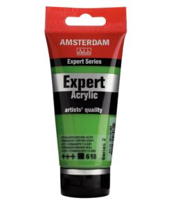 Grøn Amsterdam Expert akrylmaling 75 ml Permanent Green Light