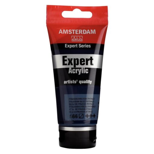 Mørk Blå Amsterdam Expert akrylmaling 75ml Prussian Blue (Phthalo)