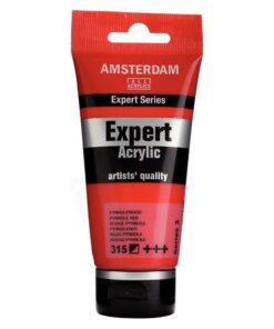 Rød Amsterdam Expert akrylmaling 75ml Pyrrole Red