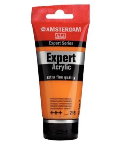 Orange Amsterdam Expert akrylmaling 75ml Transparent Orange