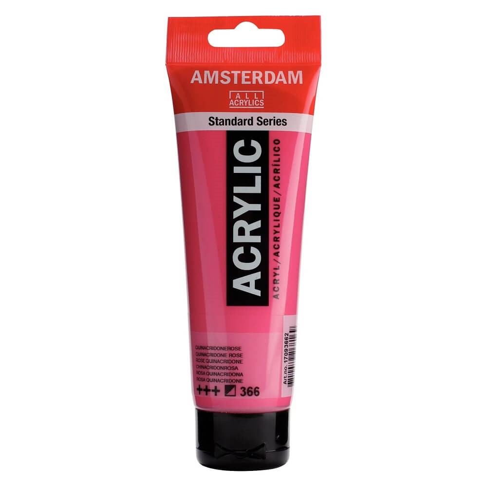 Pink Amsterdam standard akrylmaling Quinacridone Rose