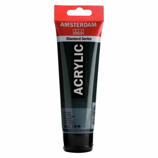 mørk grøn Amsterdam Standard akrylmaling Sap Green
