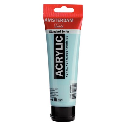 Lyseblå Amsterdam Standard akrylmaling Sky Blue Light 551 120ml