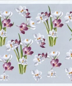 3D ark blomster til kortfremstilling