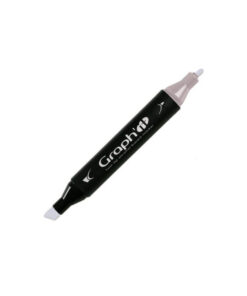 GRAPH'IT Twin Tip Marker GI07109 Pigeon lysegrå tusser