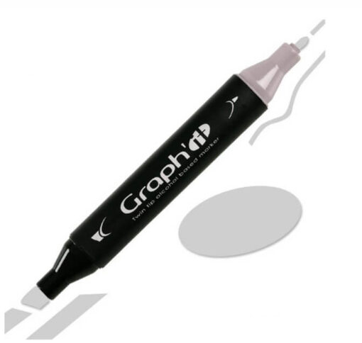 GRAPH'IT Twin Tip Marker Neutral Grey 3 GI09503
