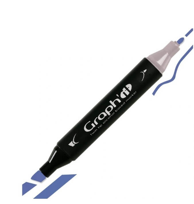 GRAPH'IT Twin Tip Marker Denim GI07180 alkoholbaseret tusser