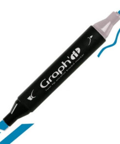 GRAPH'IT Twin Tip Marker GI07160 Bermuda blå alkoholbaseret tusser
