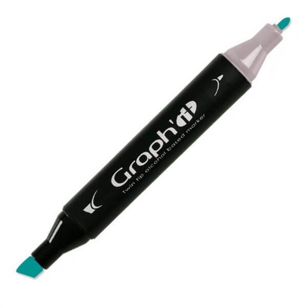 GRAPH'IT Twin Tip Marker GI07270 Cedar mørk grøn alkoholbaseret tusser