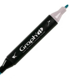 GRAPH'IT Twin Tip Marker GI07280 Peacock påfugleblå alkoholbaseret tusser