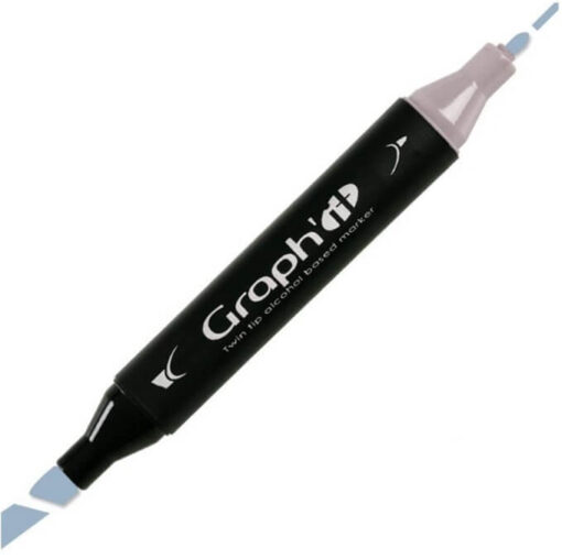 Graph'IT Twin Tip Marker GI07115 Steel Alkoholbaserede Penseltusser