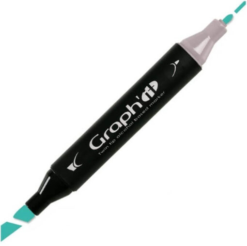 Graph'IT Twin Tip Marker GI07250 Mint Alkoholbaserede Penseltusser