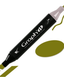 Graph'IT Twin Tip Marker GI08290 Olive Alkoholbaserede Penseltusser