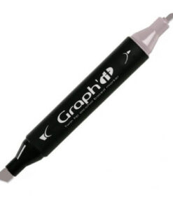 Graph'IT Twin Tip Marker GI09305 Pink Grey 5 Alkoholbaserede Penseltusser
