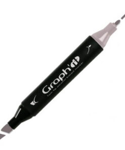 Graph'IT Twin Tip Marker GI09306 Pink Grey 6 Alkoholbaserede Penseltusser