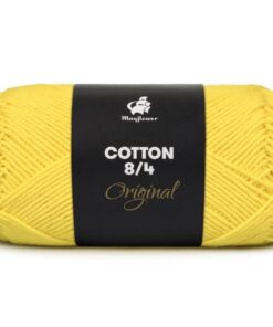 Mayflower garn Cotton 8/4 Gul 1405