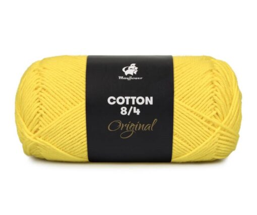 Mayflower garn Cotton 8/4 Gul 1405