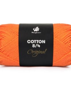 Mayflower garn Cotton 8/4 Orange 1406