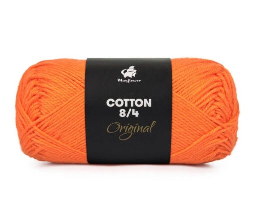 Mayflower garn Cotton 8/4 Orange 1406