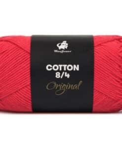 Mayflower garn Cotton 8/4 Rød 1411
