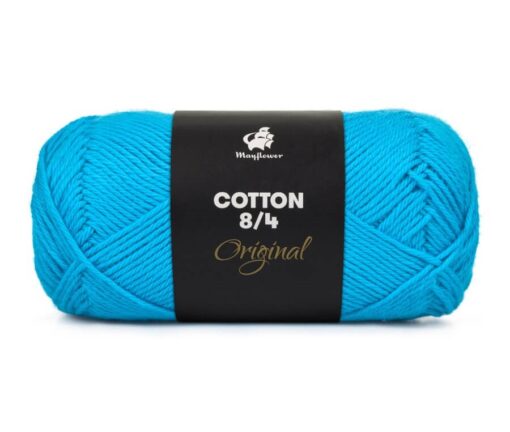 Mayflower bomulds garn Cotton 8/4 Turkis 1424