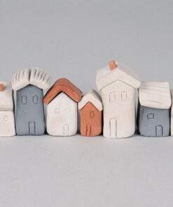 Selvhærdende ler natur hvid 500g