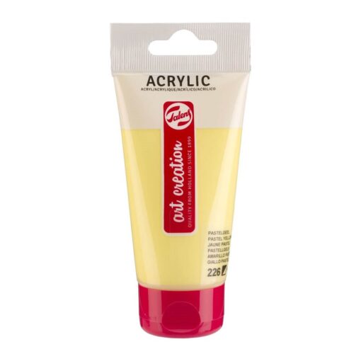Pastel gul Talens Art Creation akrylmaling 75ml Pastel Yellow