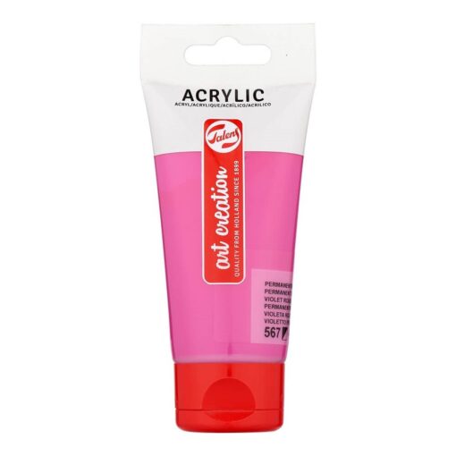 Rød violet Talens Art Creation akrylmaling 75ml Permanent Red Violet 567