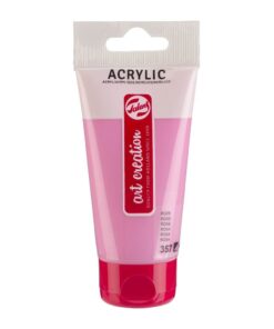 Lyserød Talens Art Creation akrylmaling 75ml Rose 357
