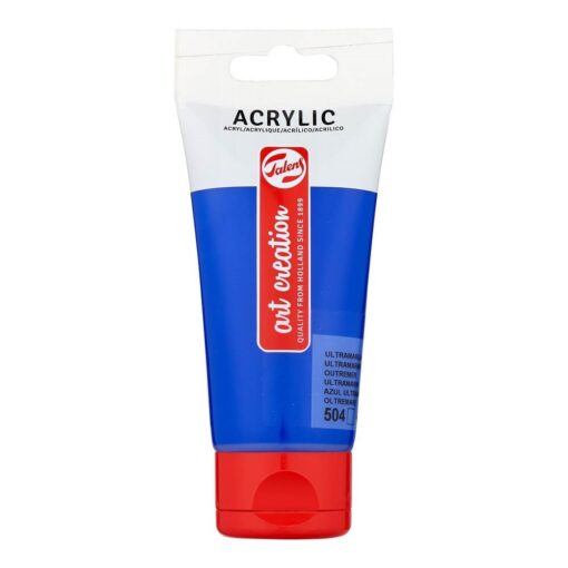 Blå Talens Art Creation akrylmaling 75ml Ultramarine 504