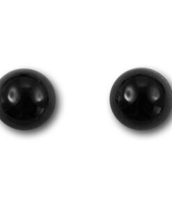 Sikkerhedsøjne runde sorte 10mm