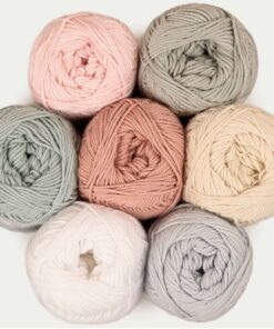 Mayflower garn Cotton 8/4 Hvid 1402