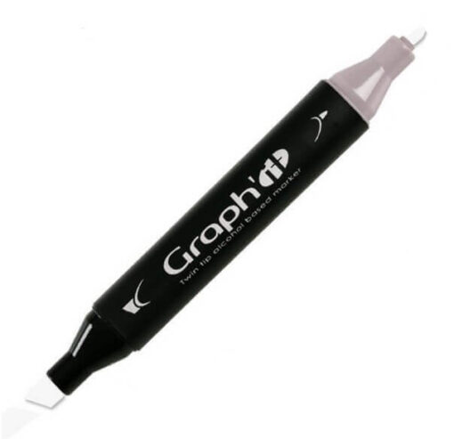 Graph'IT Twin Tip Marker GI09500 Neutral Grey 0 Alkoholbaserede Penseltusser