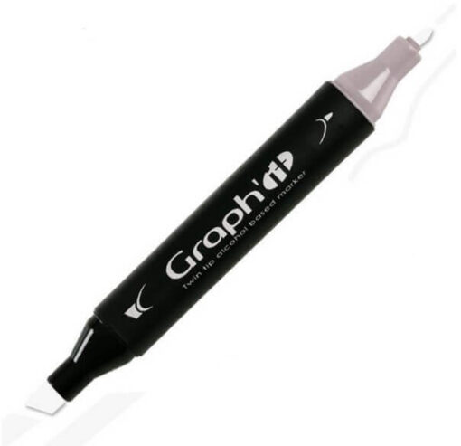 Graph'IT Twin Tip Marker GI09500 Neutral Grey 0 Alkoholbaserede Penseltusser