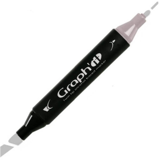 Graph'IT Twin Tip Marker GI09504 Neutral Grey 4 Alkoholbaserede Penseltusser