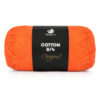 Mayflower Cotton 8/4 bomuldsgarn i orange – klassisk bomuldsgarn til strik og hækling