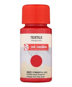 Talens Art Creation tekstil maling Powerfull Red 3023