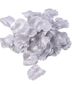 Sølv rosenblade til bordpynt