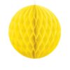 Gul Honeycomb pompom kugle