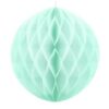 Mint grøn honeycomb pompom kugle